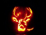 Deer Pumpkin Carving Stencils – Pattern