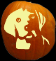 Dog Pumpkin Carving Pattern