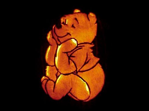Winnie the Pooh Pumpkin Carving